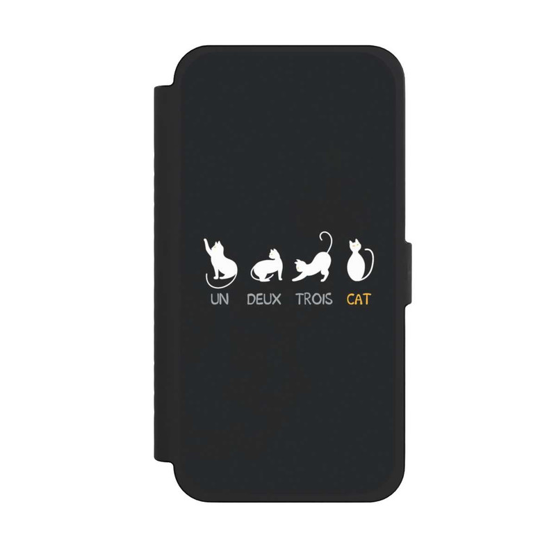 iPhone 15 Pro Max NIVOflip Un Deux Trois Cat
