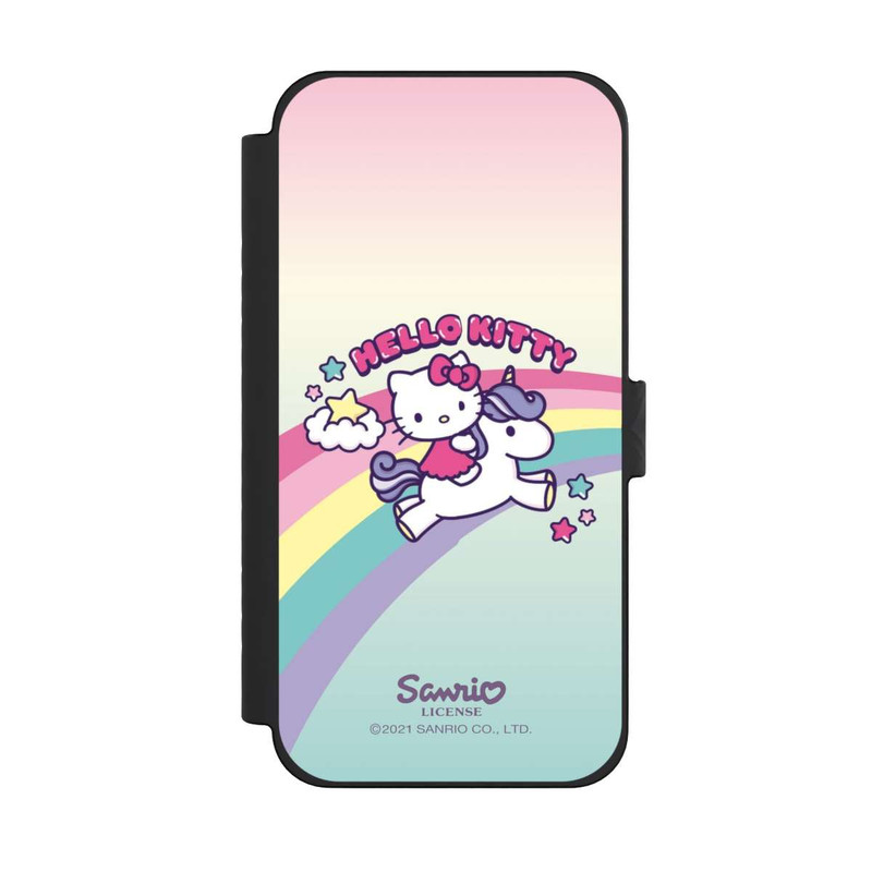 iPhone 15 Pro Max NIVOflip Hello Kitty Regenbogen 