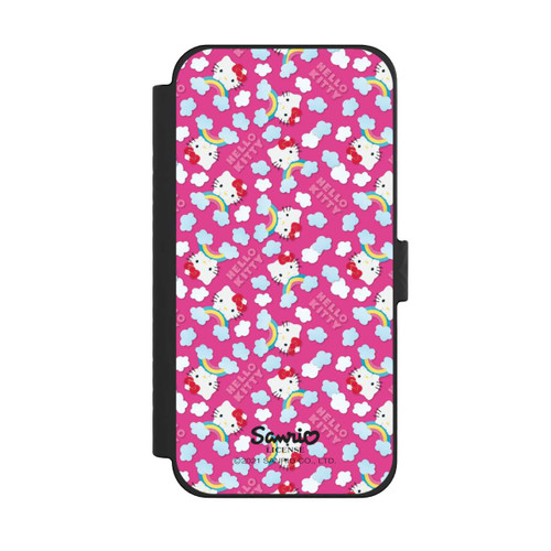 Apple iPhone 15 Pro Max NIVOflip Hello Kitty Regenbogenmuster