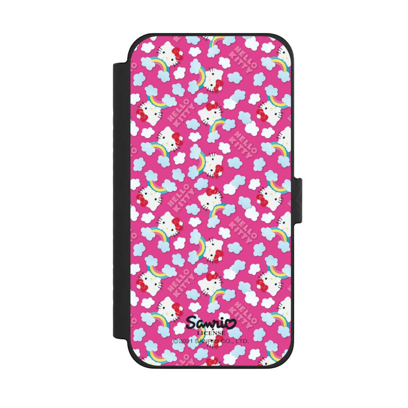 iPhone 15 Pro Max NIVOflip Hello Kitty Regenbogenmuster