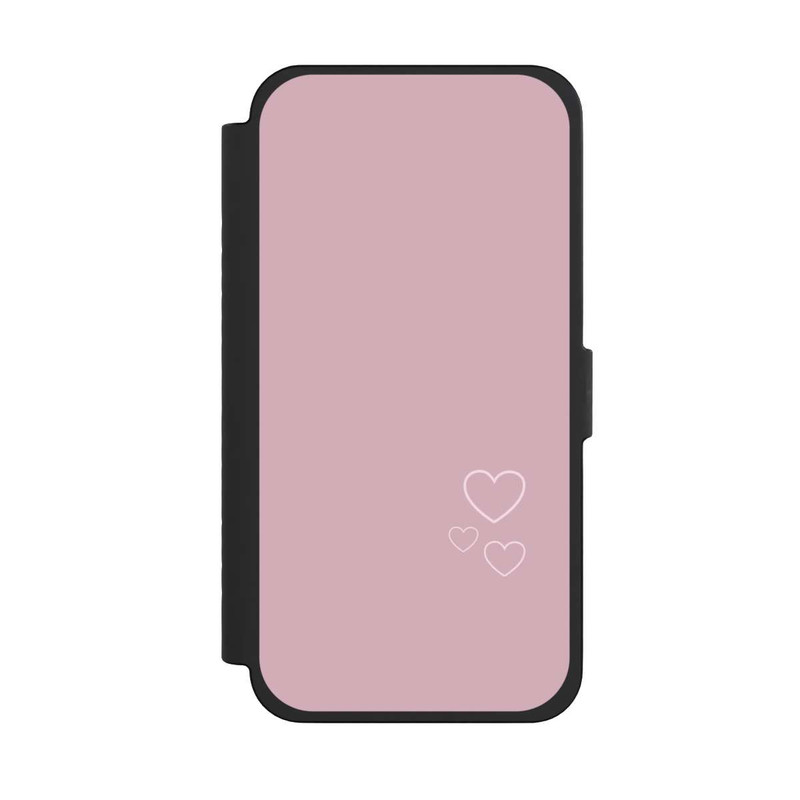 iPhone 15 Pro Max NIVOflip Pink little hearts