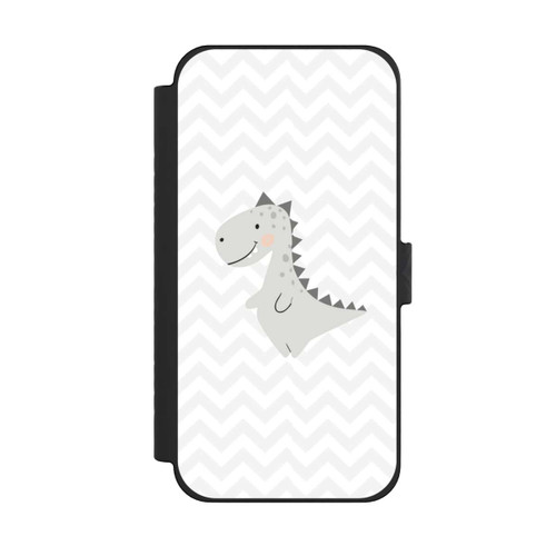 Apple iPhone 15 Pro Max NIVOflip Grauer Dino