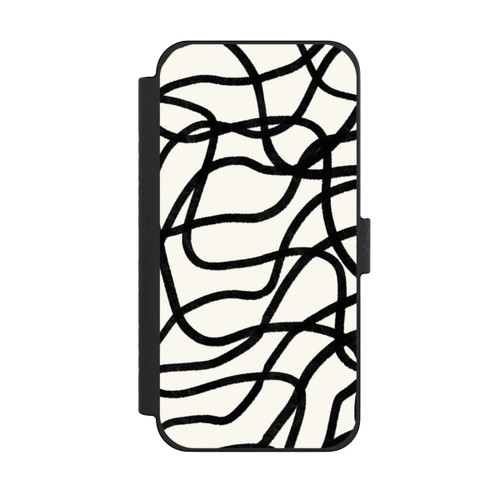Apple iPhone 15 Pro Max NIVOflip Schwarze Linien