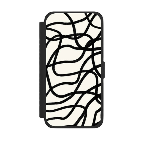 Apple iPhone 15 Pro Max NIVOflip Schwarze Linien