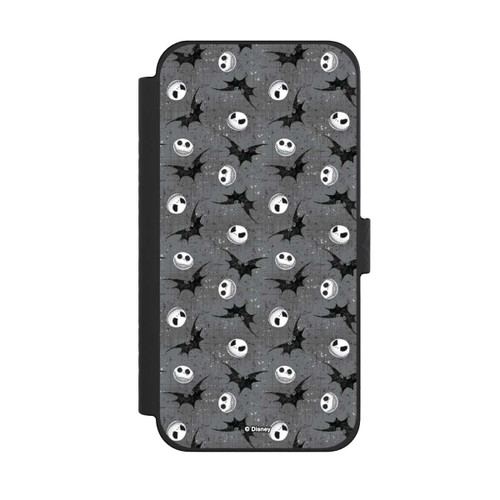 Apple iPhone 15 Pro Max NIVOflip Jack Grey Pattern Tim Burtons Nightmare before Christmas