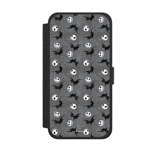 Apple iPhone 15 Pro Max NIVOflip Jack Grey Pattern Tim Burtons Nightmare before Christmas