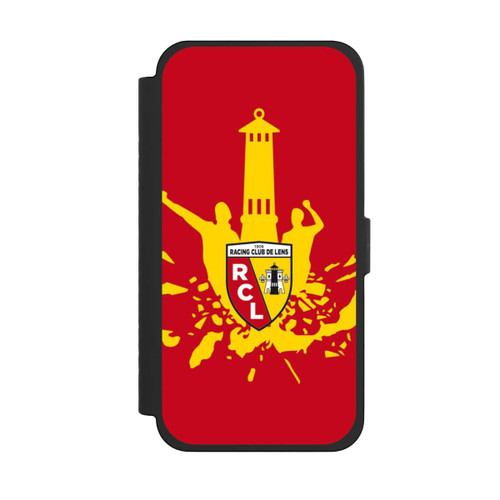 Apple iPhone 15 Pro Max NIVOflip Tour RCL jaune sur rouge