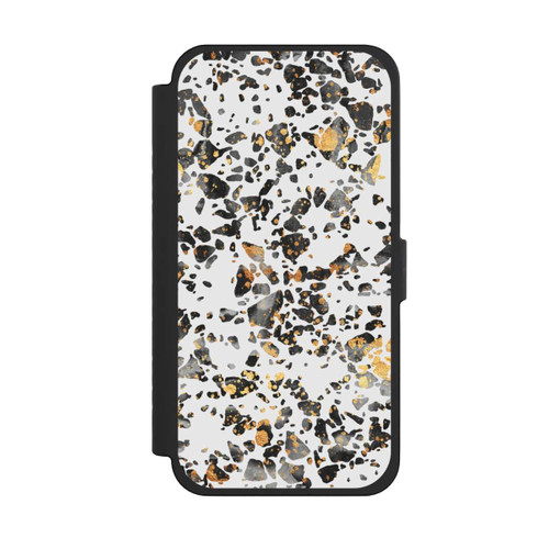 Apple iPhone 15 Pro Max NIVOflip Gold Speckled Terrazzo