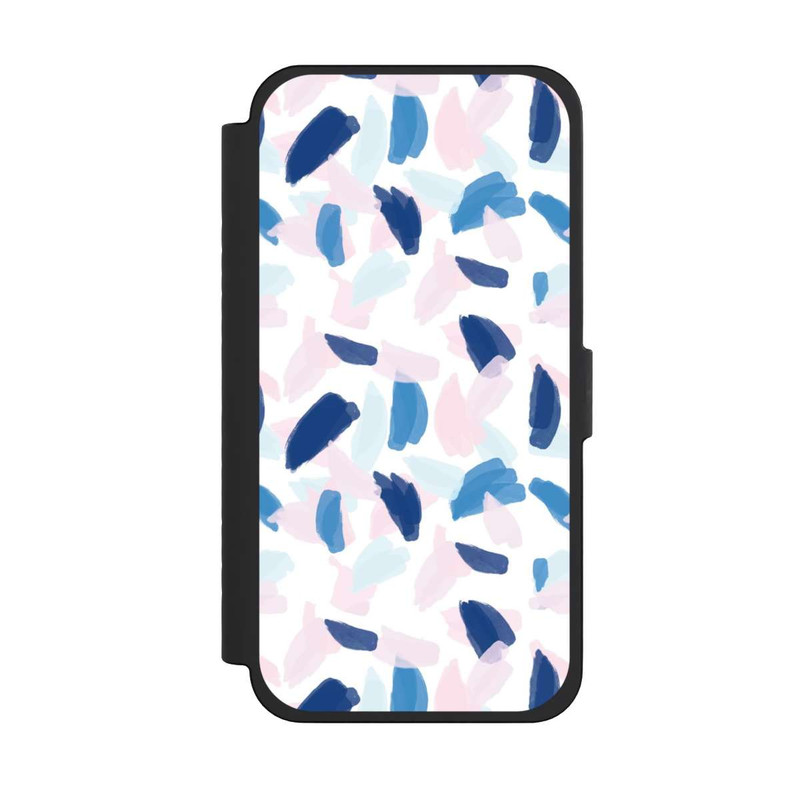 iPhone 15 Pro Max NIVOflip Peinture bleue et rose