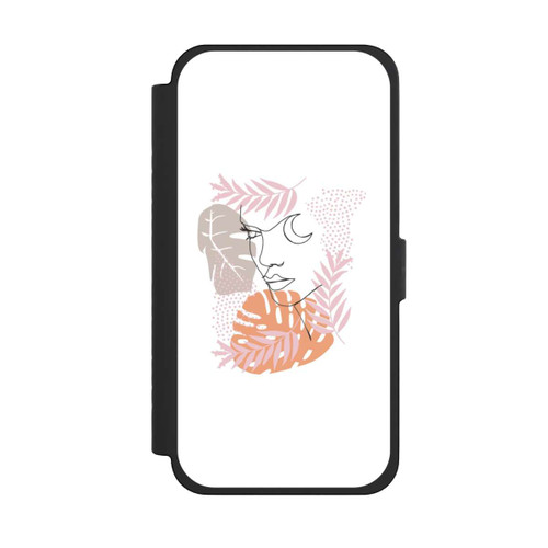 Apple iPhone 15 Pro Max NIVOflip Dschungel-Line-Mädchen