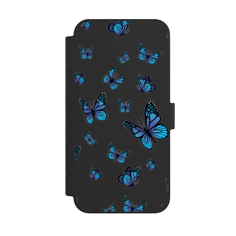 iPhone 15 Pro Max NIVOflip Schmetterlingmuster Transparent