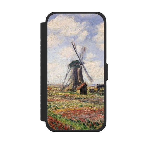 Apple iPhone 15 Pro Max NIVOflip Tulpenfelder mit der Rijnsburger Windmühle von Claude Monet