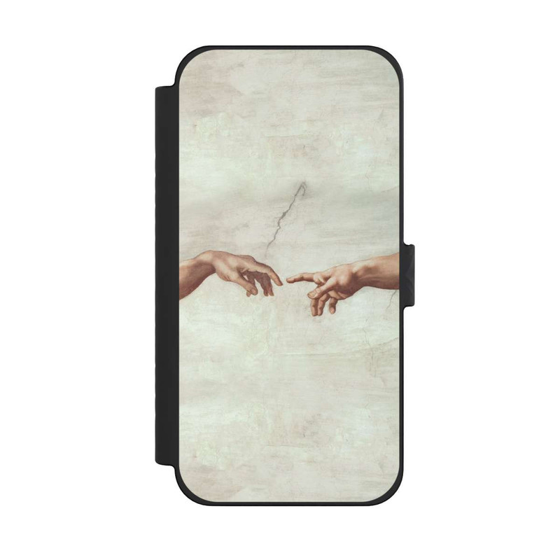 iPhone 15 Pro Max NIVOflip Die Hände von Gott und Adam von Michelangelo Buonarroti