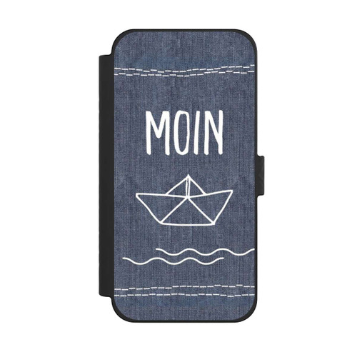 Apple iPhone 15 Pro Max NIVOflip Moin Schiff Denim