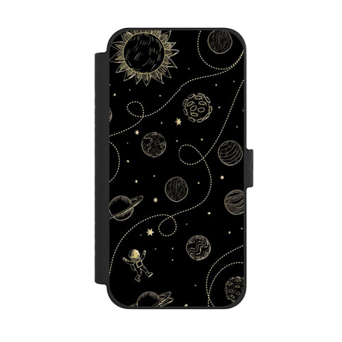 Apple iPhone 15 Pro Max NIVOflip Planeten Gold