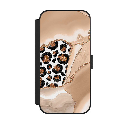 Apple iPhone 15 Pro Max NIVOflip  Muster und Texturen Hellgold