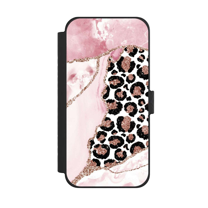 iPhone 15 Pro Max NIVOflip Motifs et textures rose lisse