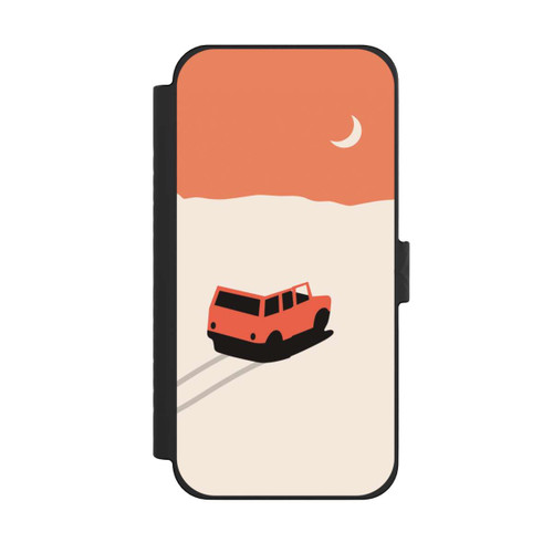 Apple iPhone 15 Pro Max NIVOflip Voiture dans le désert