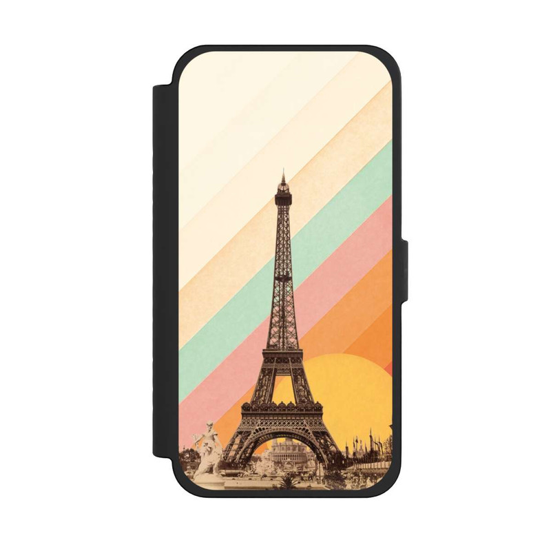 iPhone 15 Pro Max NIVOflip Eiffel Tower Rainbow