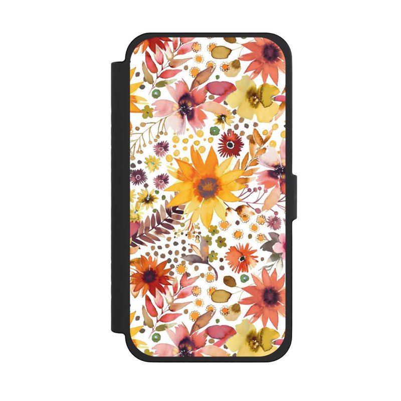 iPhone 15 Pro Max NIVOflip Fleurs d'aquarelle florale