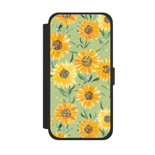 Apple iPhone 15 Pro Max NIVOflip Sunflowers Green