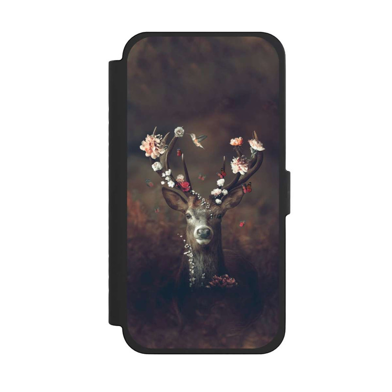 iPhone 15 Pro Max NIVOflip Fauna Flora Hirsch