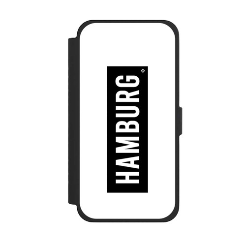 Apple iPhone 15 Pro Max NIVOflip HSV Hamburg Schwarz Weiss