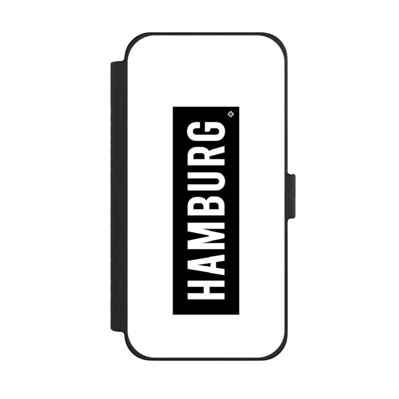 iPhone 15 Pro Max NIVOflip HSV Hamburg Schwarz Weiss