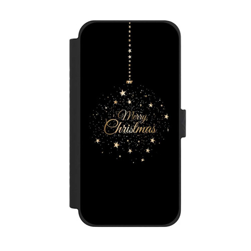 Apple iPhone 15 Pro Max NIVOflip Merry Christmas Gold Stars