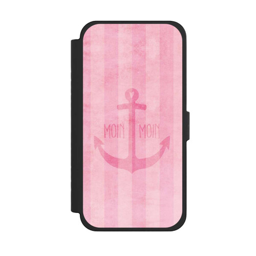 Apple iPhone 15 Pro Max NIVOflip Moin Moin Stripes Pink
