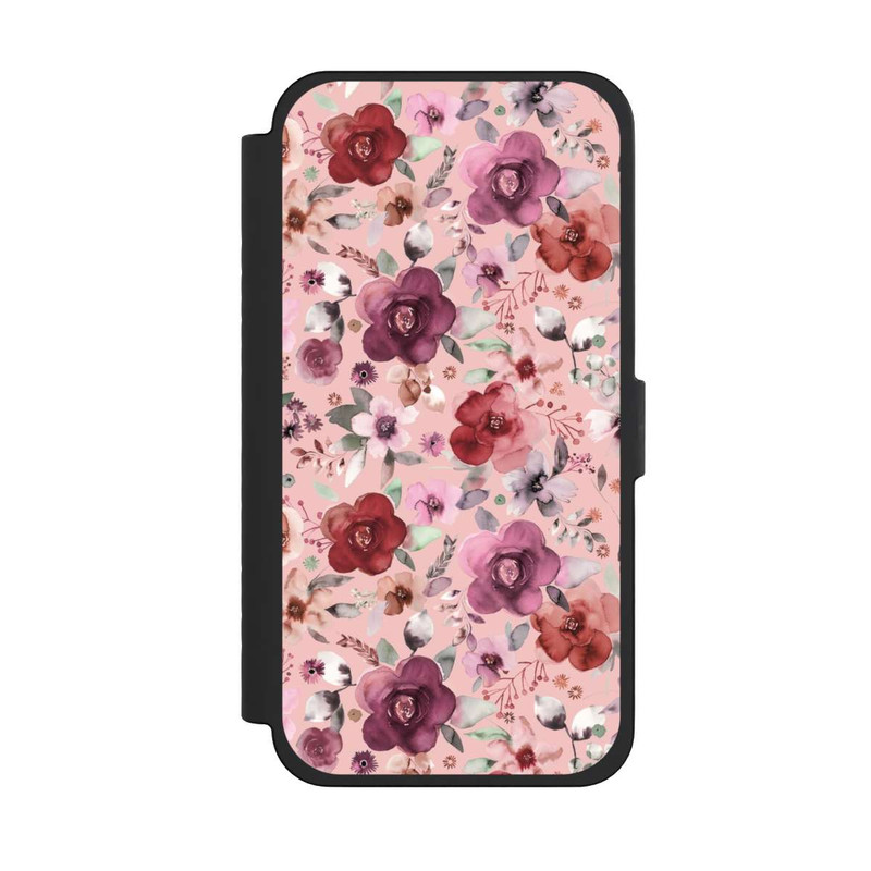 iPhone 15 Pro Max NIVOflip Bouquet Abondant Romance Rose