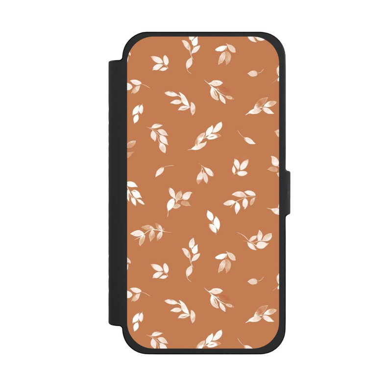 iPhone 15 Pro Max NIVOflip Feuilles d'automne Cuivre