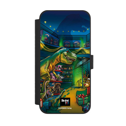 Apple iPhone 15 Pro Max NIVOflip Die Drei Fragezeichen Dino