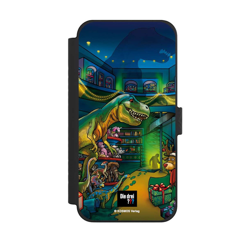iPhone 15 Pro Max NIVOflip Die Drei Fragezeichen Dino