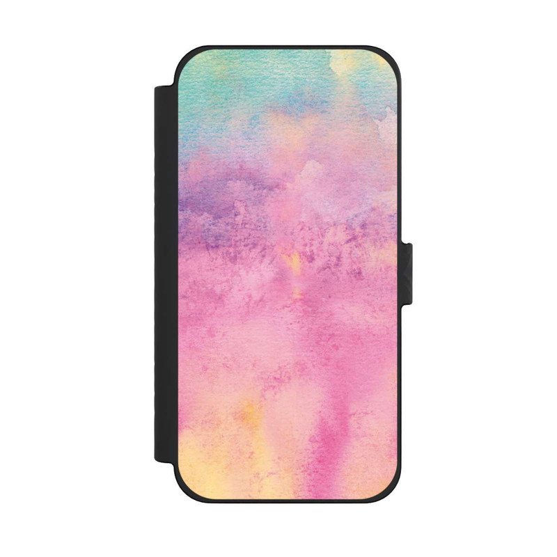 iPhone 15 Pro Max NIVOflip Nébuleuse Arc-en-ciel