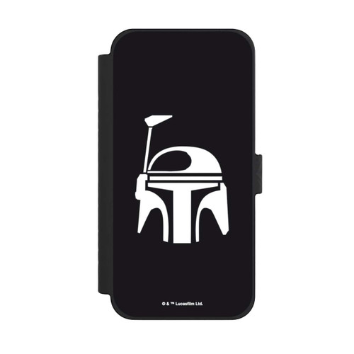 Apple iPhone 15 Pro Max NIVOflip Boba Fett Helm Schwarz
