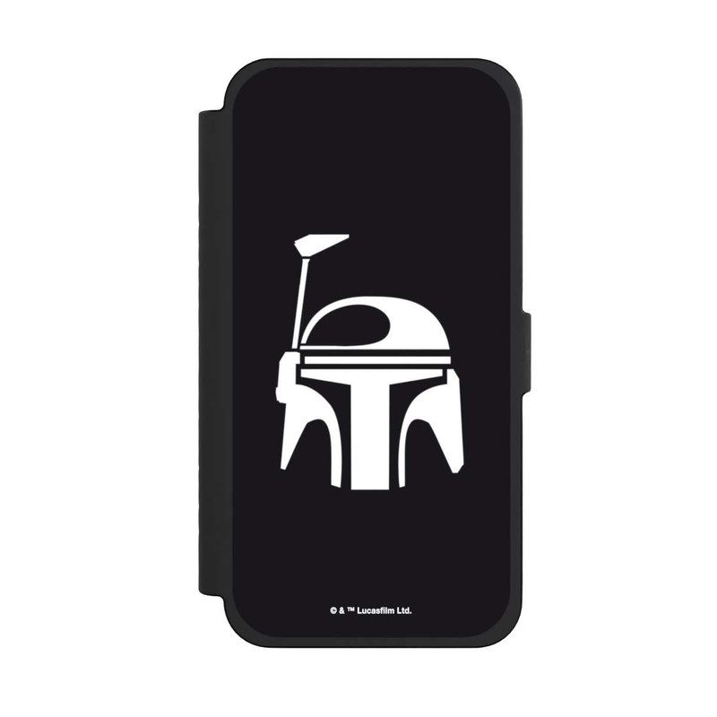 iPhone 15 Pro Max NIVOflip Boba Fett Helm Schwarz