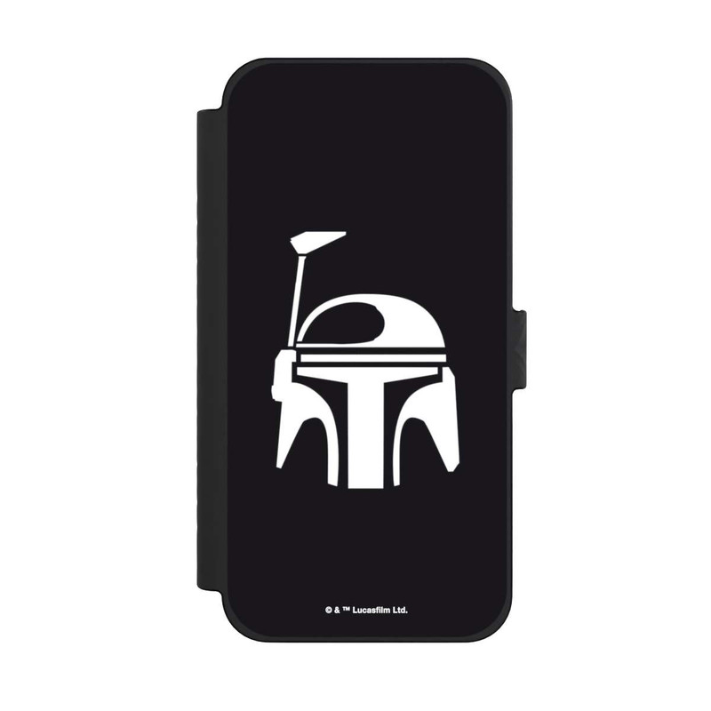 iPhone 15 Pro Max NIVOflip Boba Fett Helm Schwarz