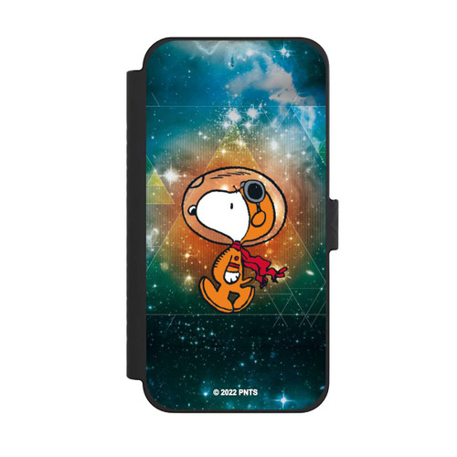 Apple iPhone 15 Pro Max NIVOflip Snoopy Weltraumreisender Grün