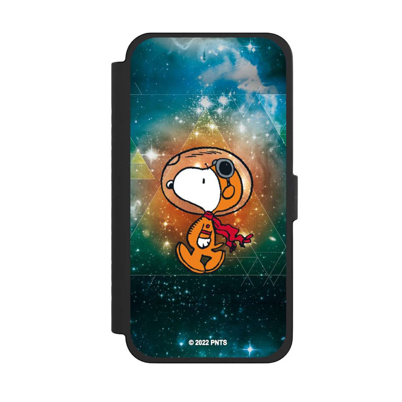 iPhone 15 Pro Max NIVOflip Snoopy Weltraumreisender Grün