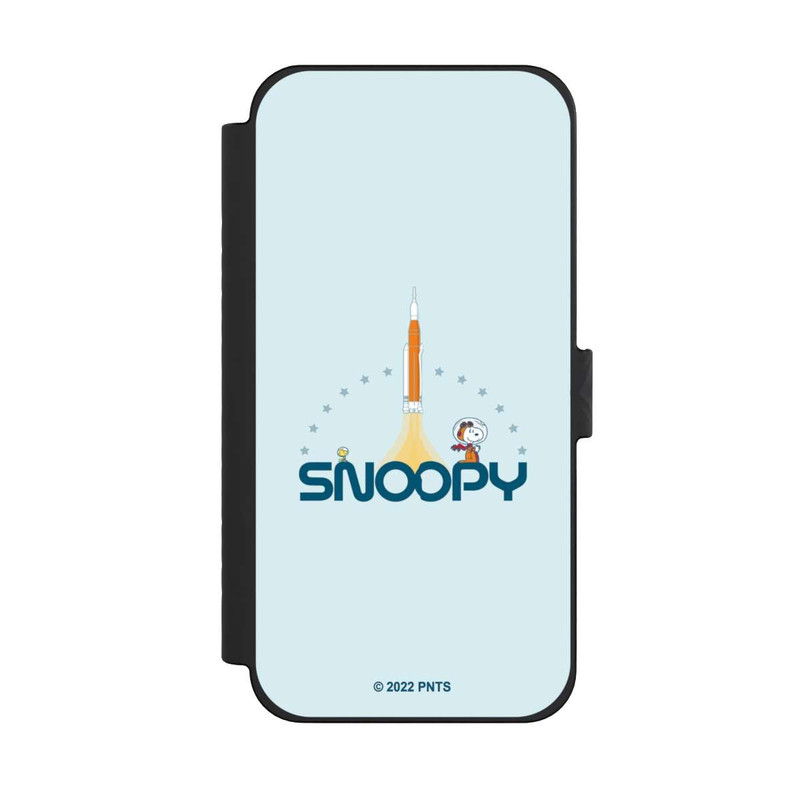 iPhone 15 Pro Max NIVOflip Snoopy Weltraum Traveller Rakete