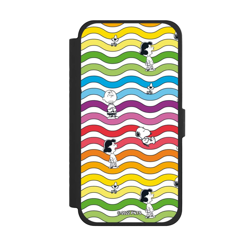 iPhone 15 Pro Max NIVOflip Snoopy Pattern Arc-en-ciel