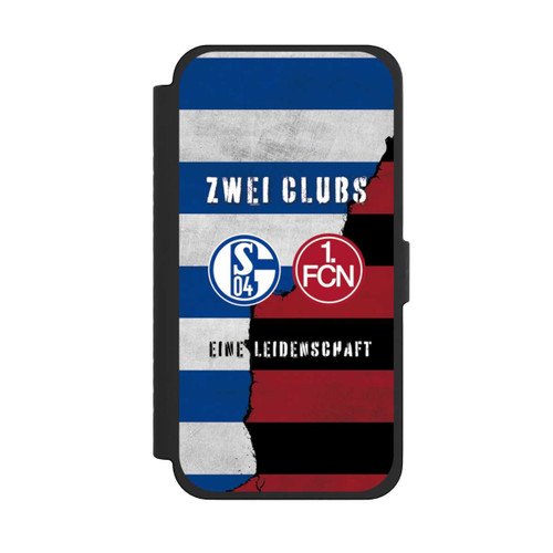 Apple iPhone 15 Pro Max NIVOflip Fanfreundschaft Schalke x Nürnberg