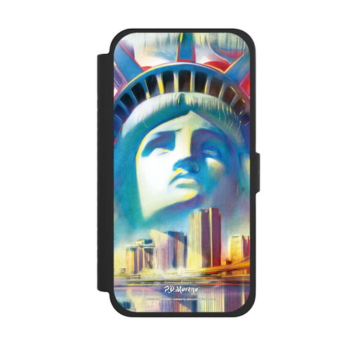 Apple iPhone 15 Pro Max NIVOflip New York Liberty Art By P.D. Moreno