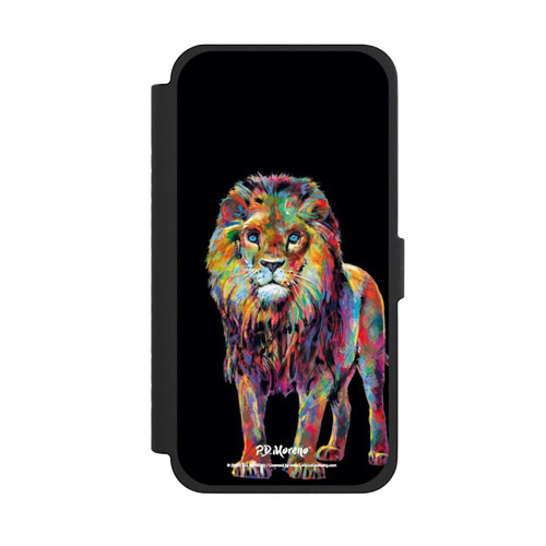 Apple iPhone 15 Pro Max NIVOflip Löwe Bunte Kunst von P.D. Moreno