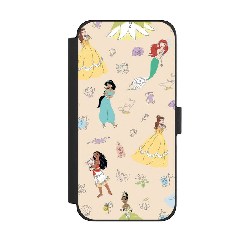 iPhone 15 Pro Max NIVOflip Princess Pattern Beige Disney Princess