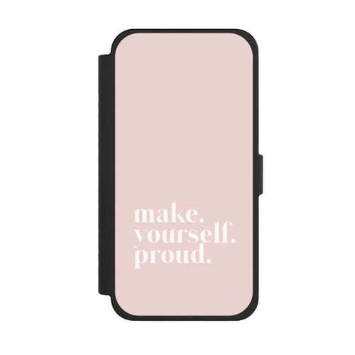 Apple iPhone 15 Pro Max NIVOflip Make Yourself Proud Zitat - Altrosa