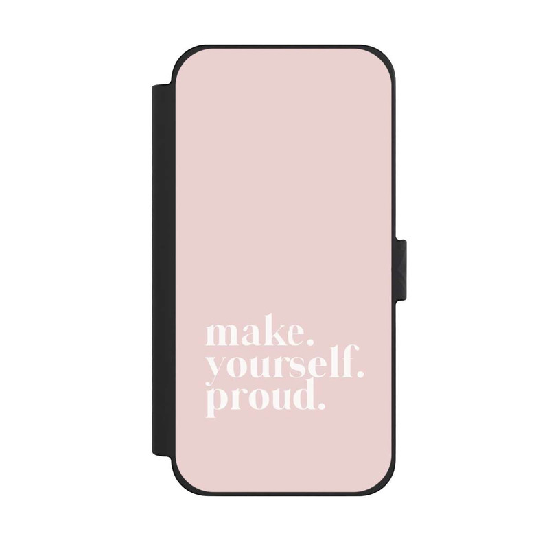 iPhone 15 Pro Max NIVOflip Make Yourself Proud Zitat - Altrosa