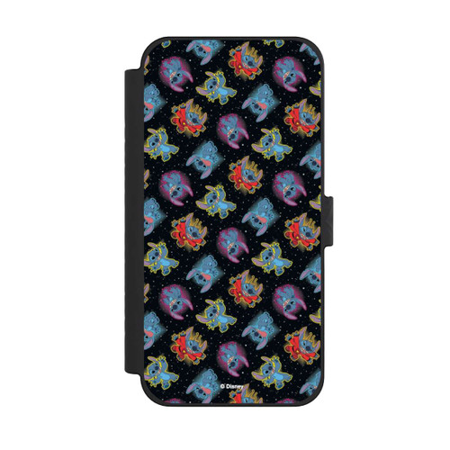 Apple iPhone 15 Pro Max NIVOflip Stitch Pattern Black