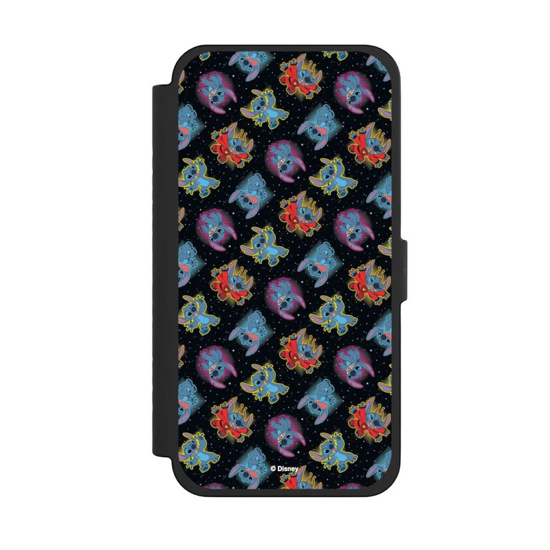 iPhone 15 Pro Max NIVOflip Stitch Pattern Black
